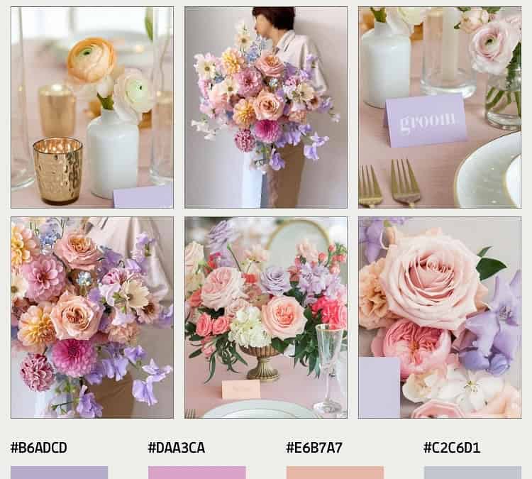 From Pastels to Earthy Tones: 7 Trending Spring Wedding Color schemes for 2025