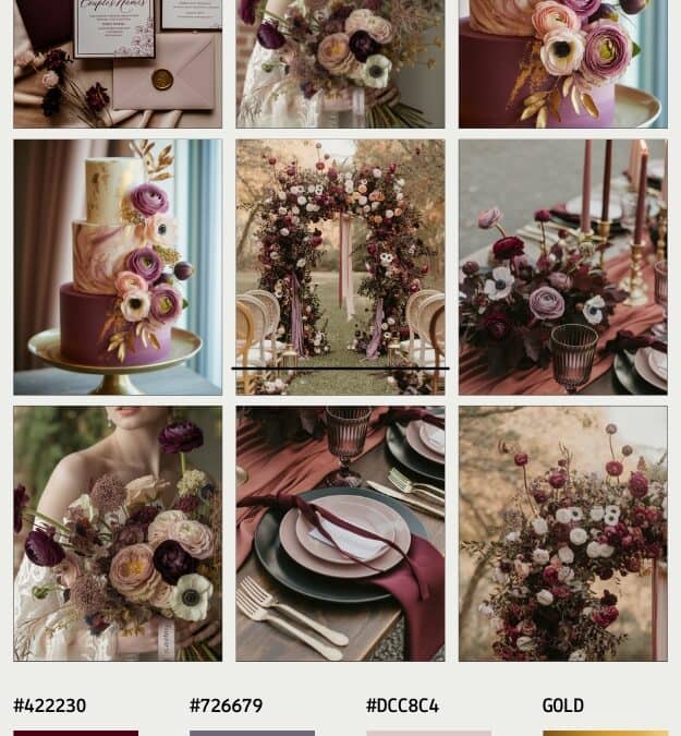 9 Fall Wedding Colors You Won’t Believe Are Trending in 2025!