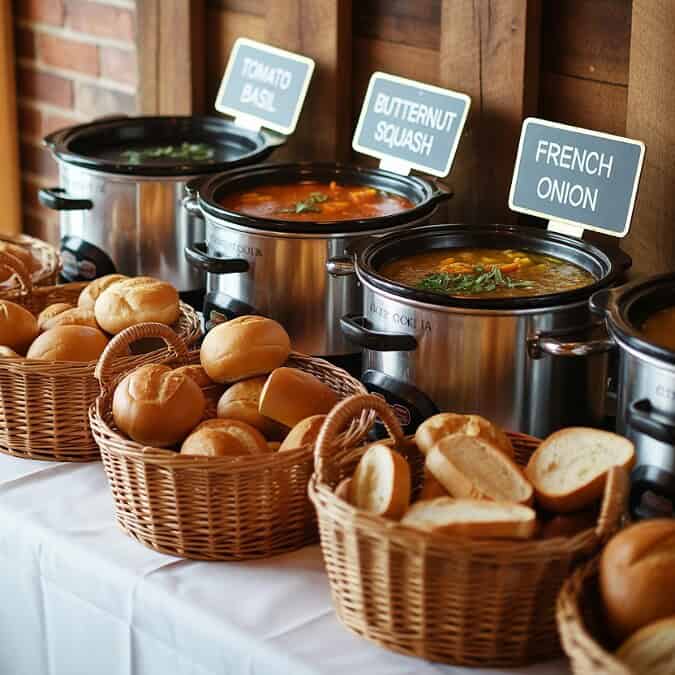 Soup Bar Simplified: Step-by-Step to a Stylish, No-Fuss Wedding Statio