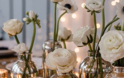 20 Modern Winter Wedding Centerpiece Ideas