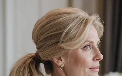 Wedding Ponytails for Moms: Elegant Styles for Mothers of the Bride & Groom