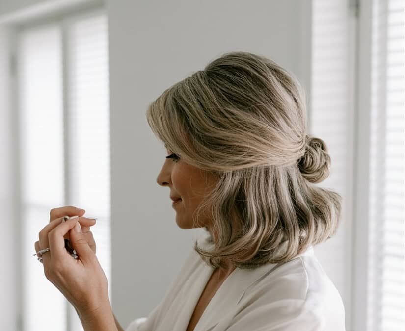 Shoulder-Length Wedding Hairstyles Perfect for Mothers of the Bride and Groom