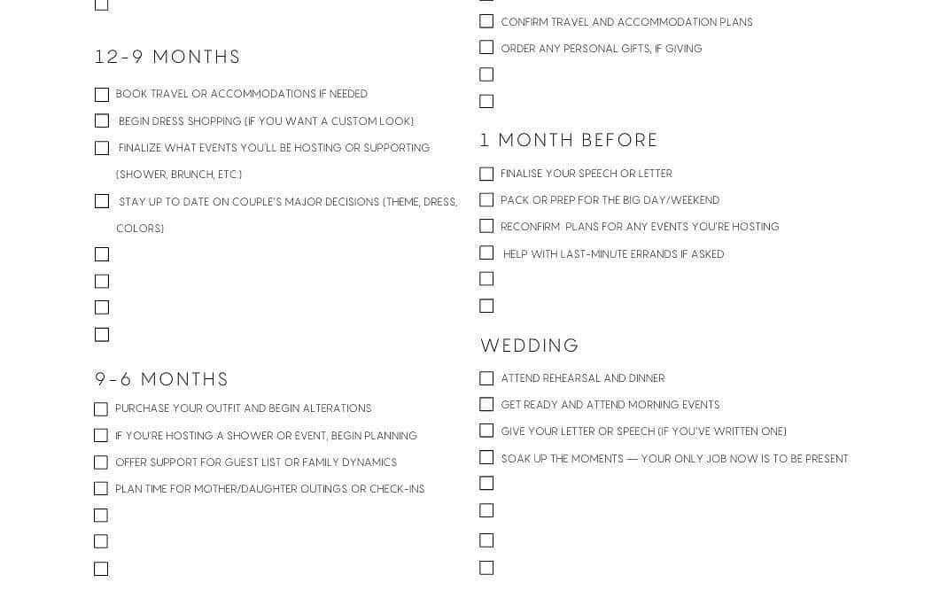 A Mother-Only Wedding Planning Timeline (And How to Actually Use It)