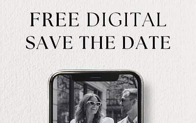 How to Create a Digital Save the Date Evite (With Our Free Canva Template!)