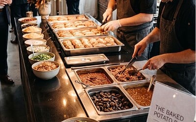 Baked Potato Bar Guide for Weddings and Parties