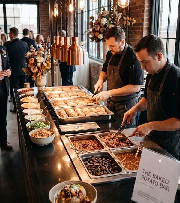 Baked Potato Bar Guide for Weddings and Parties
