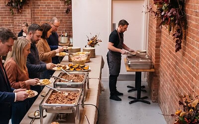 Indoor BBQ Wedding Ideas for Fall and Winter