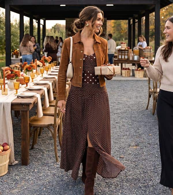 What to Wear to a Fall Bridal Shower as a Guest: Outfit Ideas