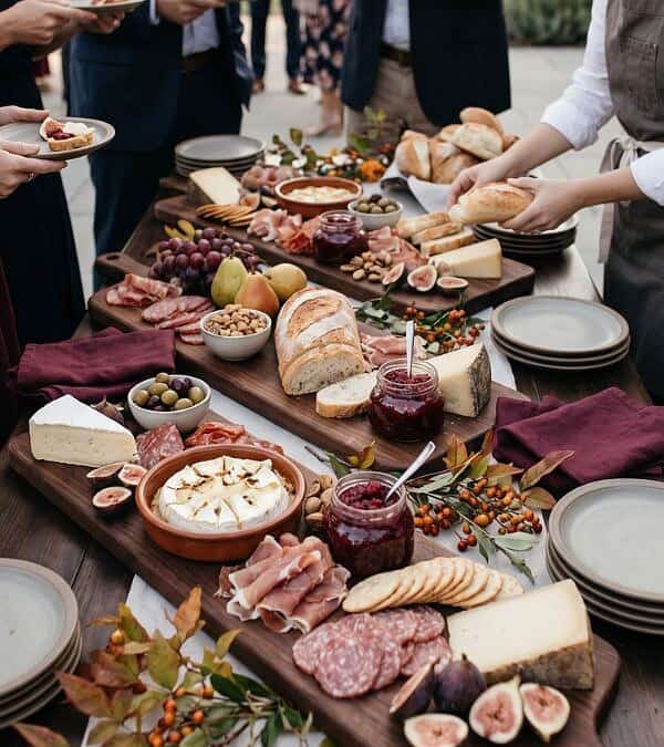 18 Fall Wedding Appetizers: Warm Dips, Sharing Platters and Seasonal Starters