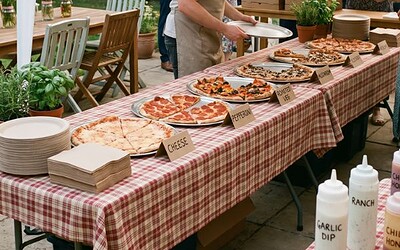Pizza Bar for Weddings: Toppings, Setup and Menu Ideas