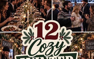 Winter Rehearsal Dinner & Wedding Welcome Party Ideas