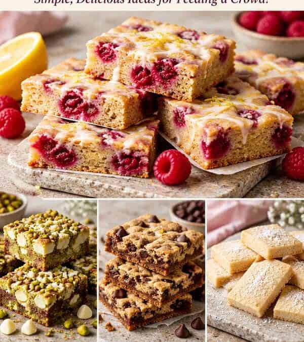Bridal Shower Dessert Ideas for a Crowd